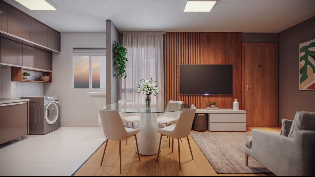 Apartamento à venda com 2 quartos, 42m² - Foto 2