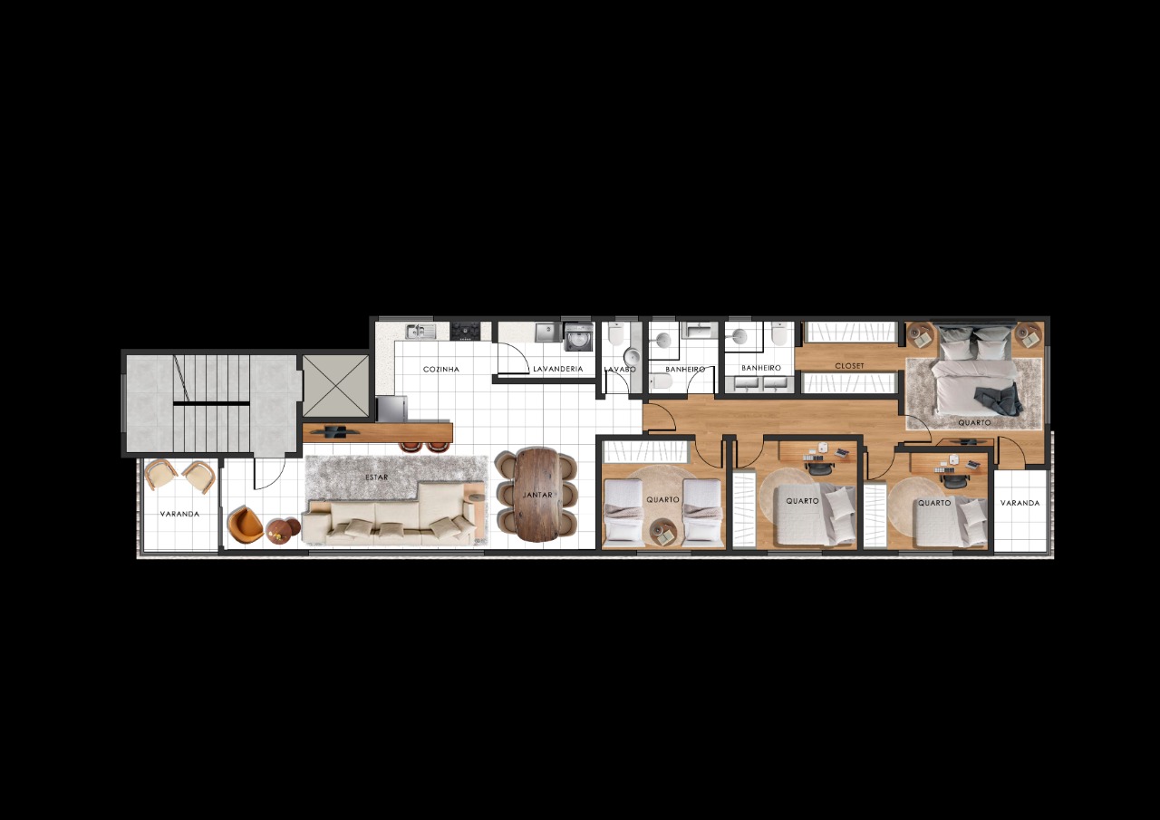 Apartamento à venda com 4 quartos, 127m² - Foto 16