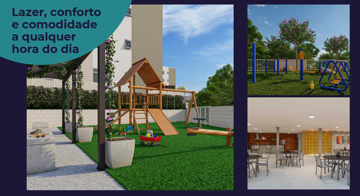 Apartamento à venda com 2 quartos, 45m² - Foto 3