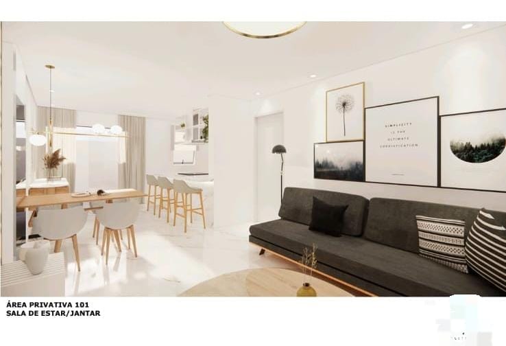 Apartamento à venda com 2 quartos, 107m² - Foto 2