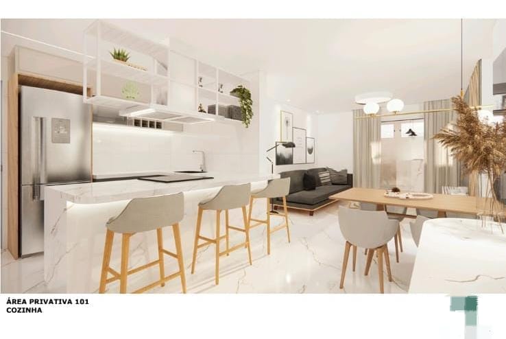Apartamento à venda com 2 quartos, 107m² - Foto 3