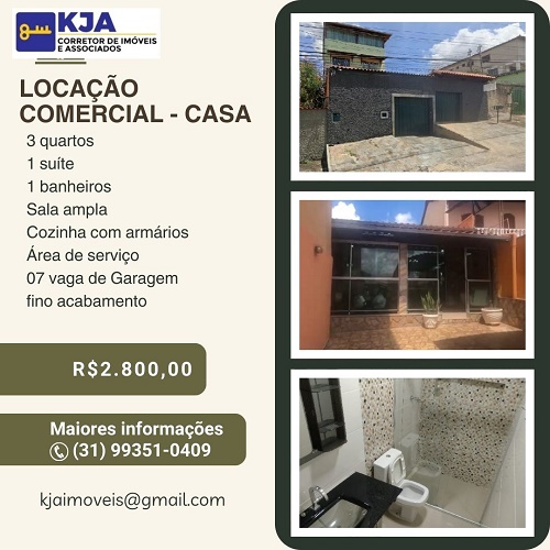 Loja-Salão para alugar com 3 quartos, 130m² - Foto 1