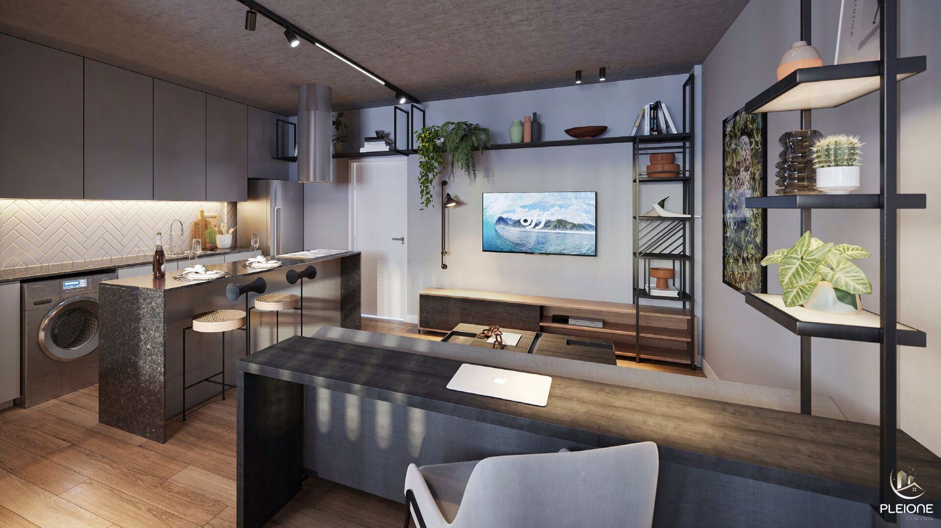 Apartamento à venda com 1 quarto, 39m² - Foto 8