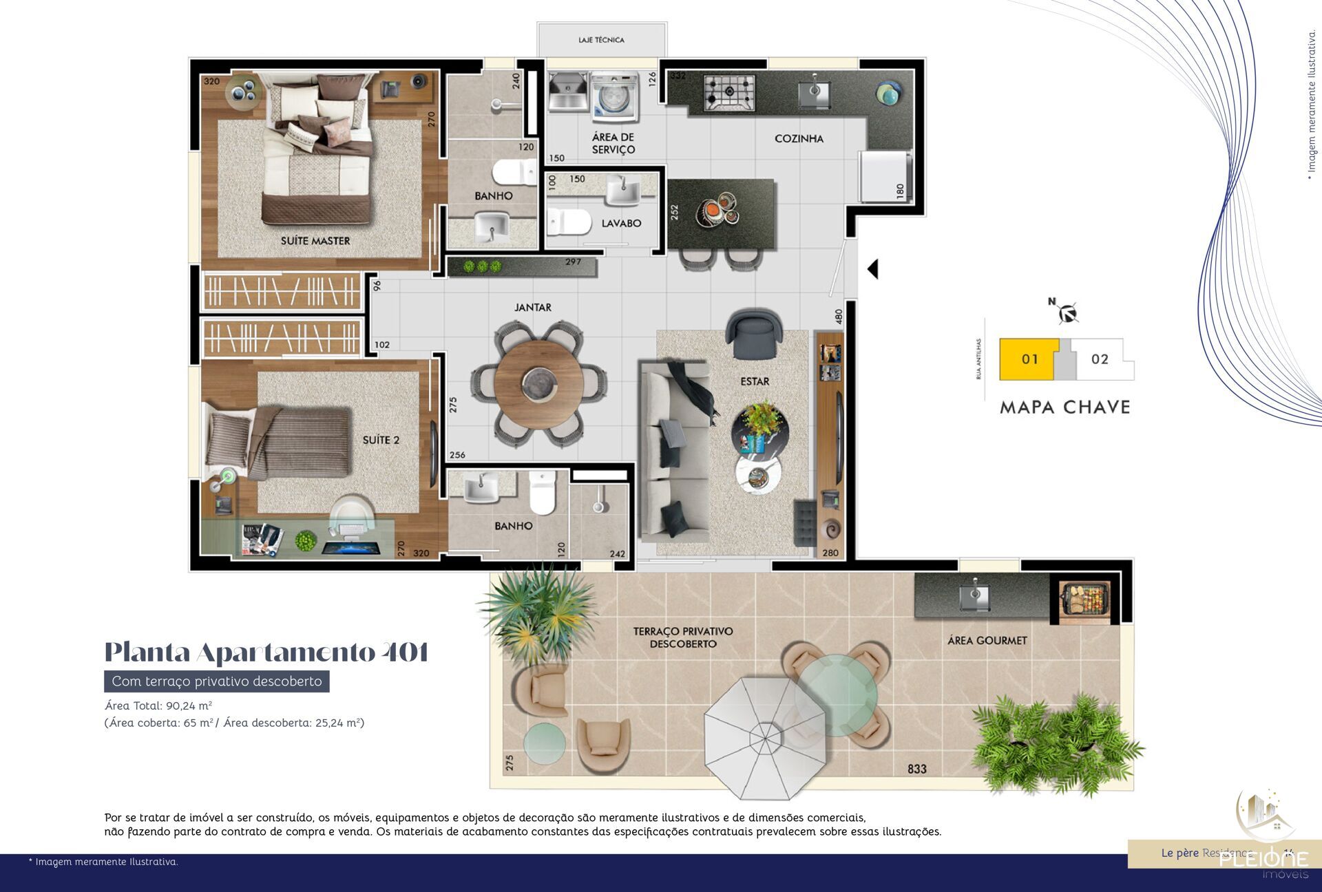 Apartamento à venda com 2 quartos, 67m² - Foto 23