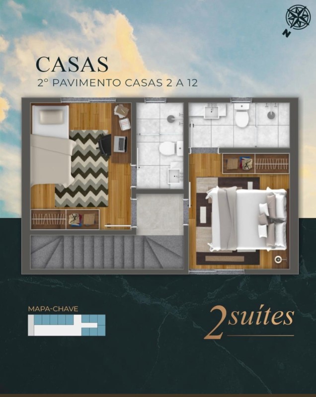 Casa de Condomínio à venda com 2 quartos, 109m² - Foto 21