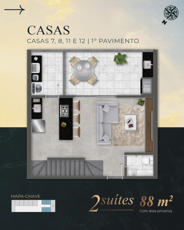 Casa de Condomínio à venda com 2 quartos, 109m² - Foto 15