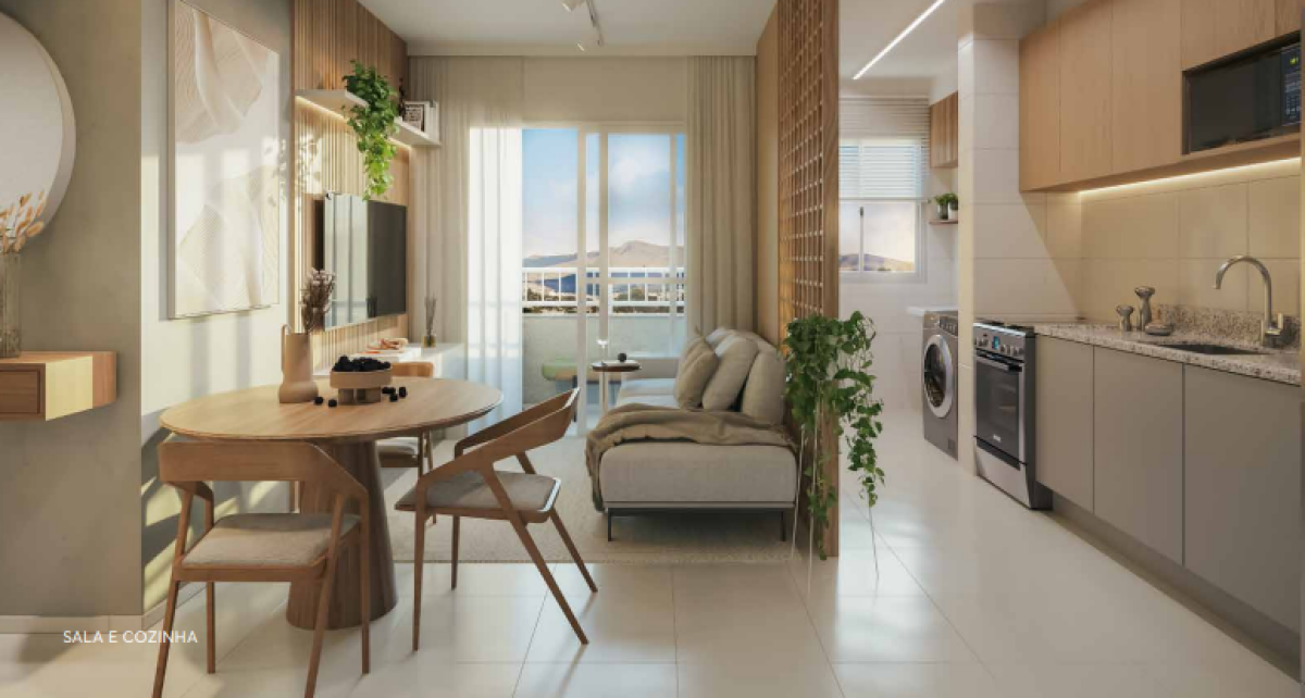 Apartamento à venda com 2 quartos, 41m² - Foto 1
